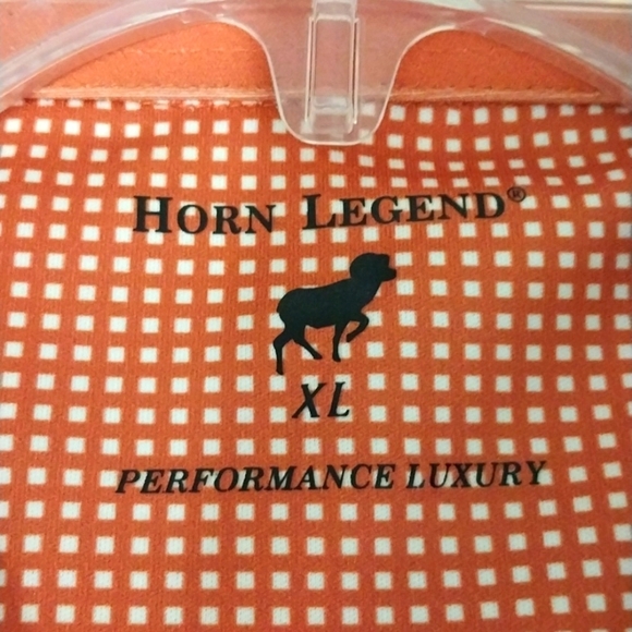 Horn Legend Performance Luxury Button Down Shirt Sz XL - Picture 6 of 6